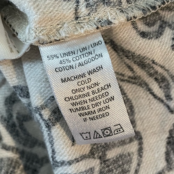 Loft Linen blend shorts -14 - Picture 4 of 5